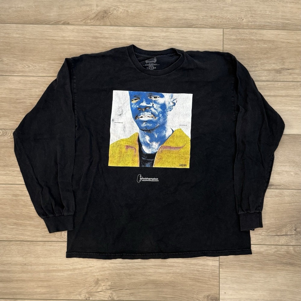 Brockhampton Saturation 3 Boy Band Rap Long Sleeve Shirt Adult Size XL Graphic T